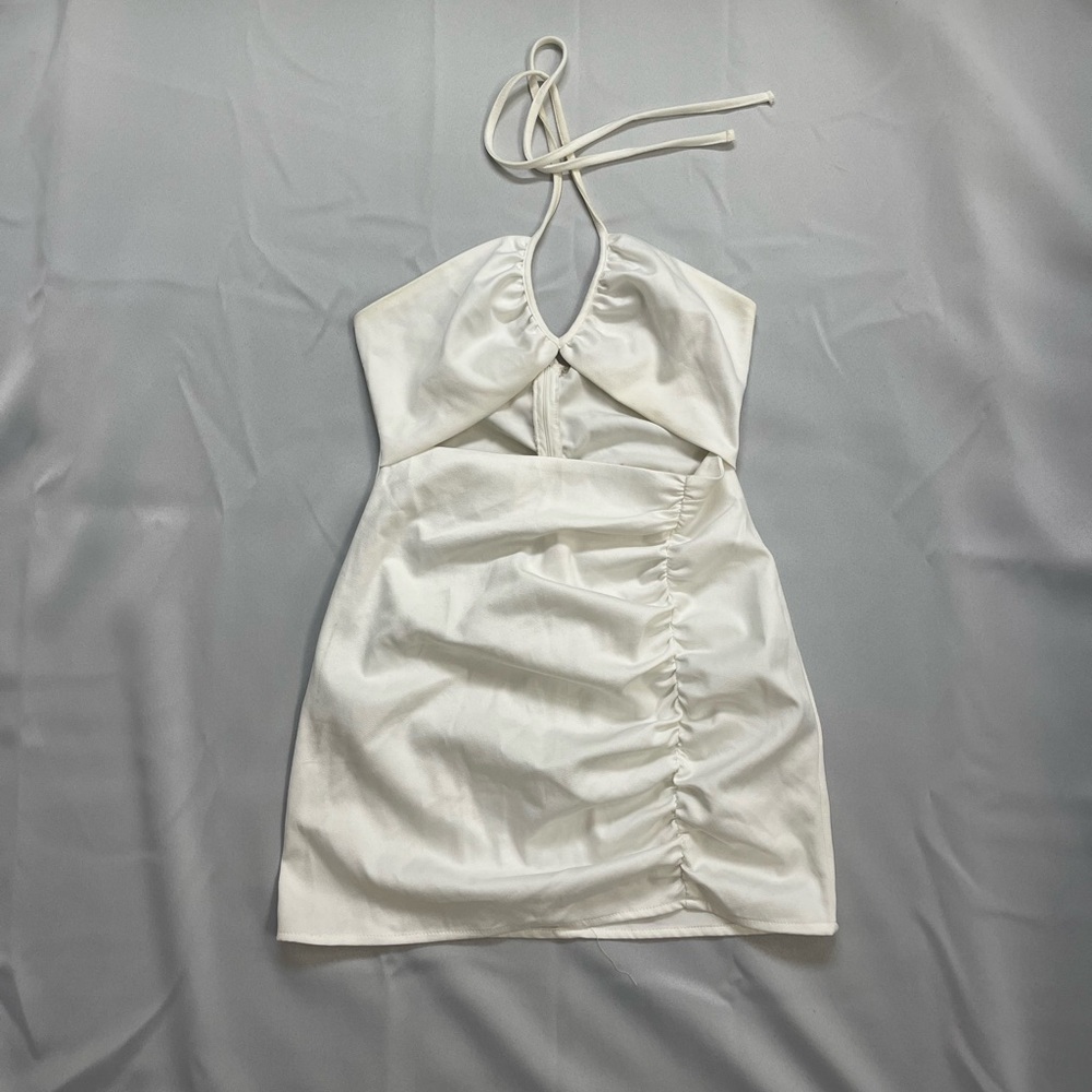 Zara mini dress with front cutout